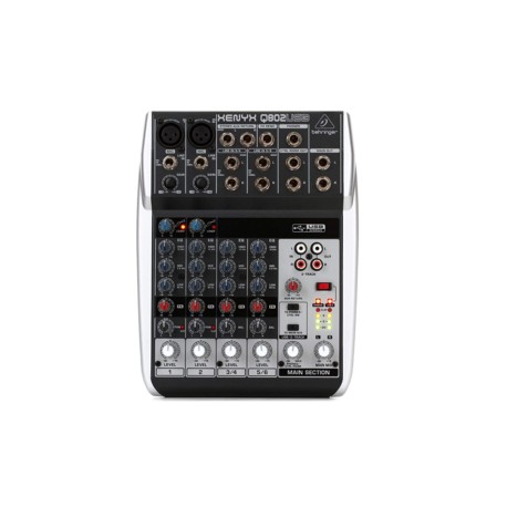 XENYX Q802USB Mezclador Premium De 8 entradas BEHRINGER