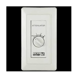ATT-30 Atenuador de volumen 30 watts linea 70V INTER M