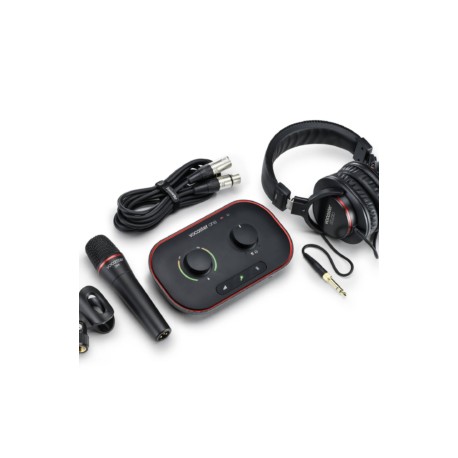VOCASTER ONE STUDIO Interfaz de Audio Podcast FOCUSRITE