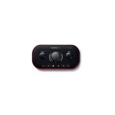 VOCASTER TWO Interface Para Podcast Gamer Streamer FOCUSRITE