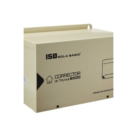 15-81-120-8000 Corrector De Voltaje, 8000va Sola Basic