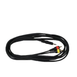 YM-2R Cable En “Y” DE 2 RCA A 3.5MM 3MTS Soundtrack