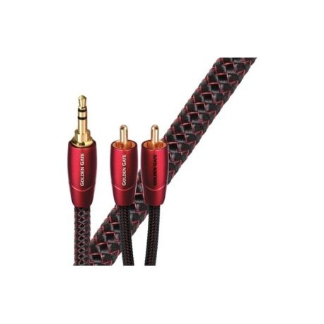GOLDG02MR Cable De Audio 3.5mm 2 Rca 2mts Audioquest