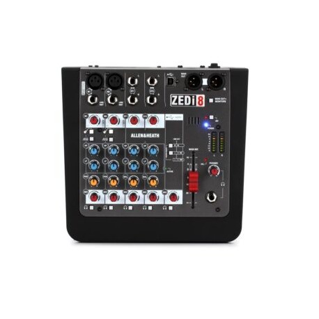 ZEDi-8 Mezclador compacto híbrido / interfaz USB ALLEN & HEATH