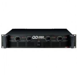 QD-4960 Amplificador 4 canales 170 watts por canal 8 ohms INTER M