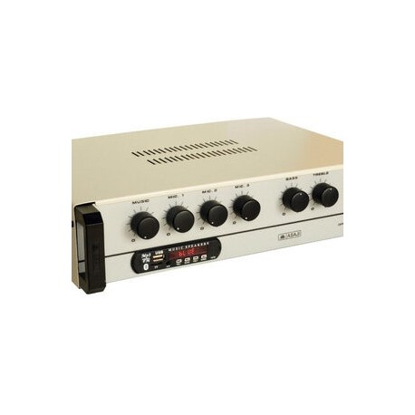 1040/10 Amplificador 100 watts con fm,usb,bluettoth, ASAJI