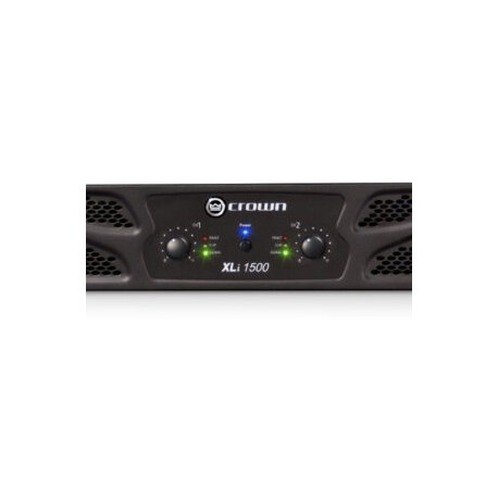 Crown Xli1500 Amplificador Con 900 Watts A 8 Ohms!