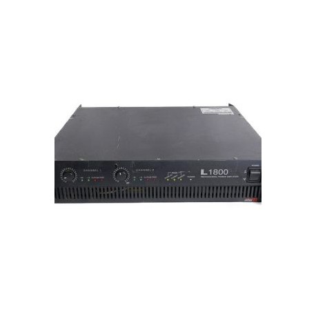 L-1800 Amplificador de poder 360 watts por canal INTER M