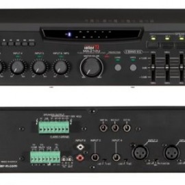 MA-212U Amplificador mezclador usb 5 zonas 120 watts linea 70v INTER M