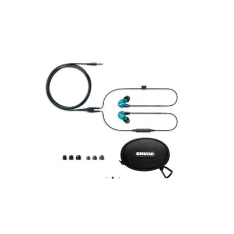 SE215SPE-B-UNI Audífonos in ear con manos libres azul SHURE