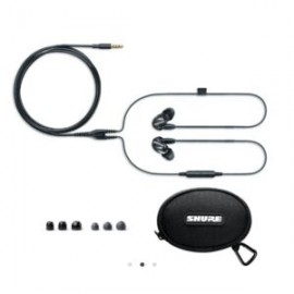 SE215-K-UNI Audífonos in ear con manos libres negro translúcido SHURE