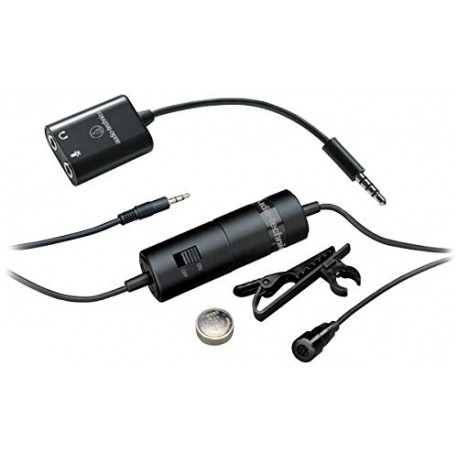 ATR3350xiS Micrófono Solapa Condensador Audio-Technica