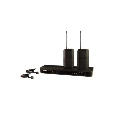 BLX188/CVL Sistema Inalámbrico 2 Micrófonos Solapa SHURE