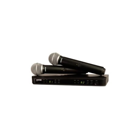BLX288/PG58 Sistema Inalámbrico Doble Micrófono SHURE