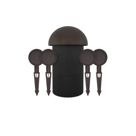 PATIO4.1 Kit 4 Bocinas de Estaca Y 1 Subwoofer Para Exterior SONANCE