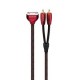 GOLDG01IR Cable de audio conector 30 pines ipod a rca 1mt Audioquest