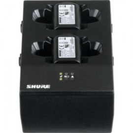 SBC200-US Estación de recarga doble base micrófonos o baterías SHURE