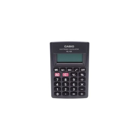 HL-4A Calculadora De Bolsillo Básica 8 Dígitos Casio