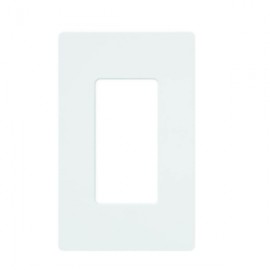 CW-1-WH Placa de pared rectangular LUTRON