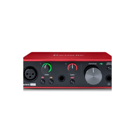SCARLET SOLO 3aG Interfaz De Audio USB FOCUSRITE