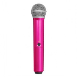 WA712-PNK Manga decorativa rosa p/ mic. de mano serie BLX SHURE