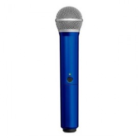 WA712-BLU Manga decorativa azul p/ mic. de mano serie BLX SHURE