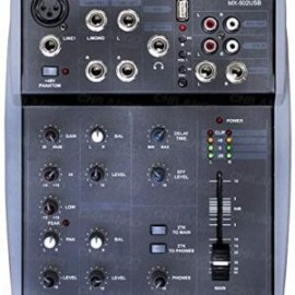 MX-502USB Mezcladora De 5 Canales USB SOUNDTRACK