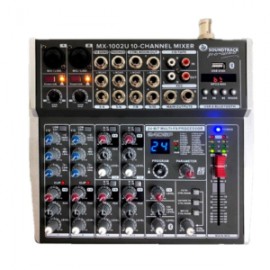 MX-1002U Mezcladora de 10 Canales SOUNDTRACK