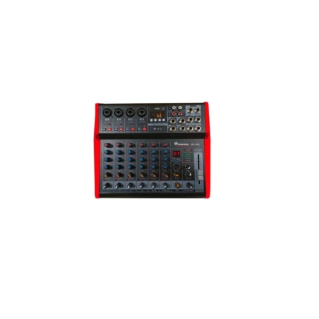 MIX-8PC Mezcladora Amplificada de 8 Canales Soundtrack