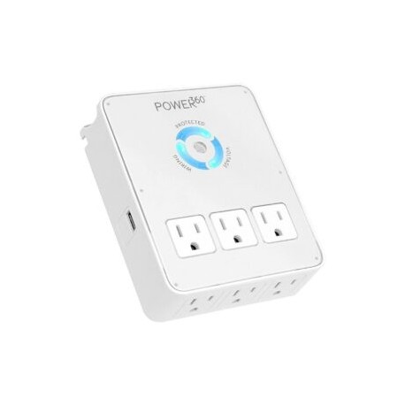 Multicontacto De Pared Modelo P360-dock Marca Panamax