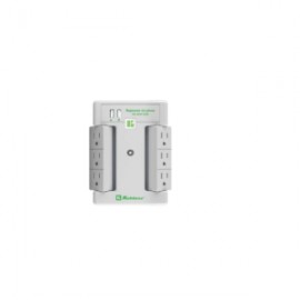 SS-2000 USB Multicontacto Supresor De Picos 2 Puertos Koblenz