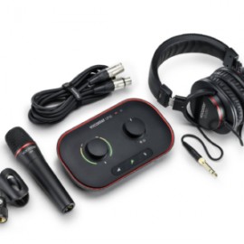 VOCASTER ONE STUDIO Interfaz de Audio Podcast FOCUSRITE