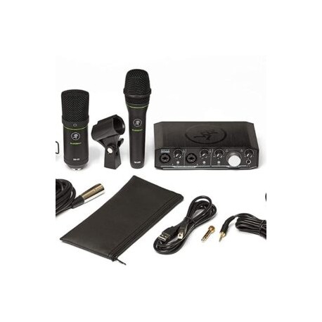Set Grabación Con Interfaz Producer Bundle Mackie