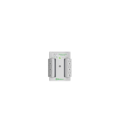 SS-2000 USB Multicontacto Supresor De Picos 2 Puertos Koblenz