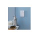 CW-1-WH Placa de pared rectangular LUTRON