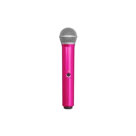 WA712-PNK Manga decorativa rosa p/ mic. de mano serie BLX SHURE