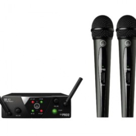 WMS40MINI2 Sistema De Micrófono Inalámbrico Doble Vocal AKG