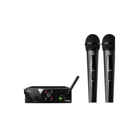 WMS40MINI2 Sistema De Micrófono Inalámbrico Doble Vocal AKG