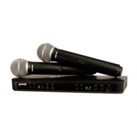 BLX288/PG58 Sistema Inalámbrico Doble Micrófono SHURE