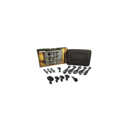 PGADRUMKIT5 Kit de 5 Micrófonos para batería SHURE