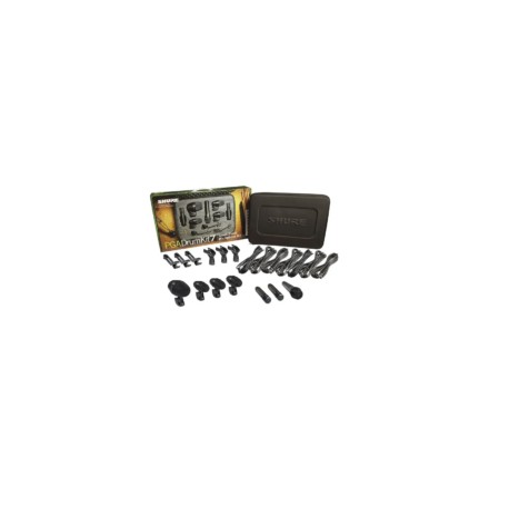 PGADRUMKIT7 Kit de 7 Micrófonos para Batería SHURE