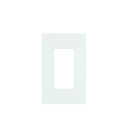 CW-1-WH Placa de pared rectangular LUTRON