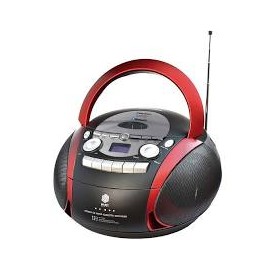 BT8927 Radiograbadora bluetooth cassette cd radio fm usb color negra
