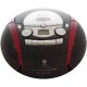 BT8927 Radiograbadora bluetooth cassette cd radio fm usb color negra