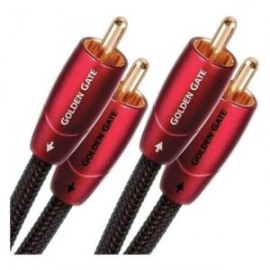 Cable Audioquest Goldg01r Golden Gate Rojo Rca A Rca 1 M