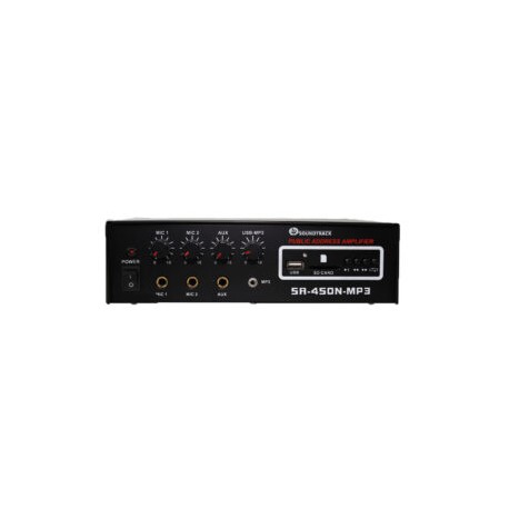 SA-450N-MP3 Amplificador de Publidifusión C/USB Y SD SOUNDTRACK