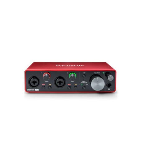 SCARLET 2i2 3aG Interfaz de Audio USB 3a GEN FOCUSRITE