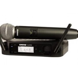 GLXD24/SM58 Sistema inalámbrico micrófono de mano SM58 SHURE