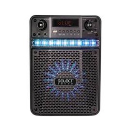 BT1808 Bafle thunder 8 pulgadas recargable radio fm usb color negro