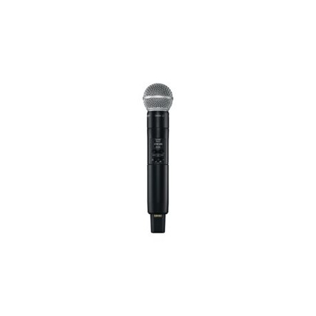 SLXD2/SM58 TRANSMISOR MANO DIGITAL CÁPSULA SM58 SHURE